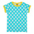 Clover - Blue Short Sleeve Shirt - 2 Left Size 9-10 & 11-12 years-Duns Sweden-Modern Rascals