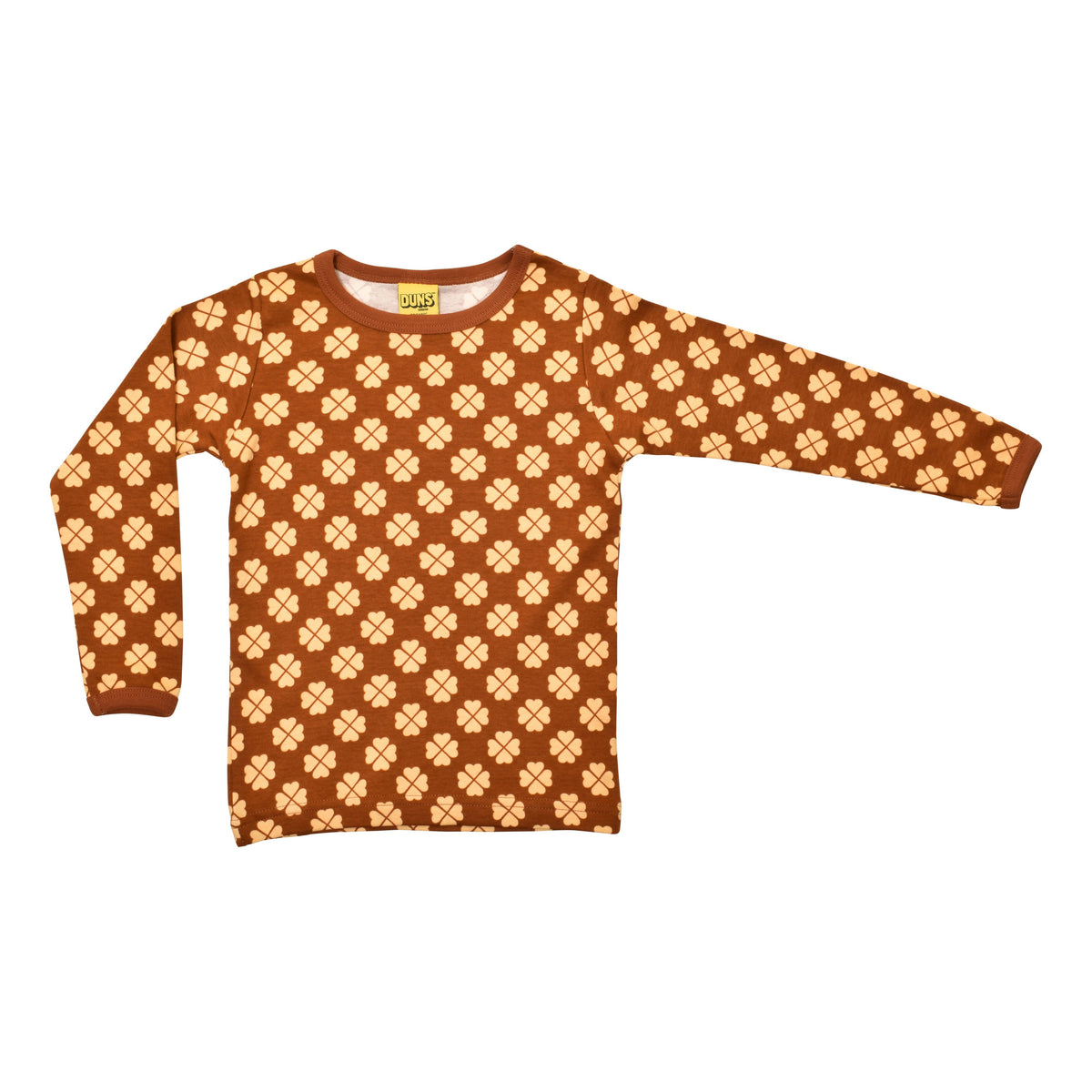 Clover - Brown Long Sleeve Shirt-Duns Sweden-Modern Rascals