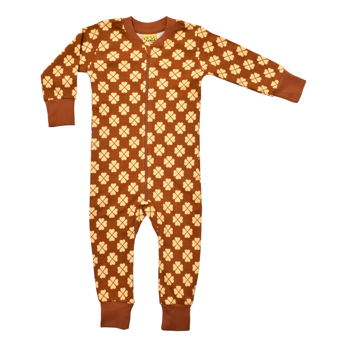 Clover - Brown Zippersuit-Duns Sweden-Modern Rascals