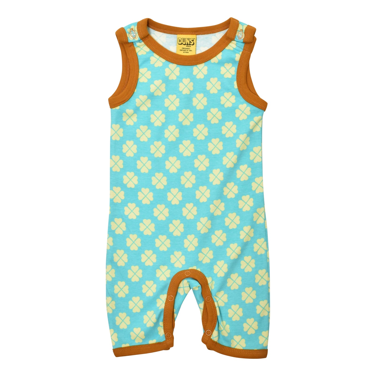 Clover - Capri Blue Summer Dungarees / Playsuit-Duns Sweden-Modern Rascals