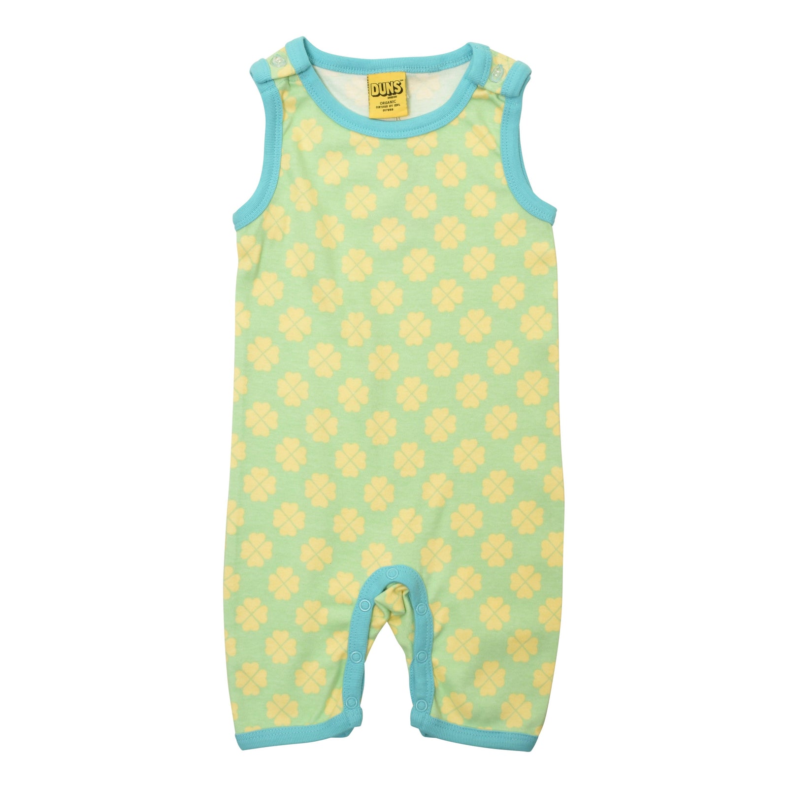 Clover - Green Ash Summer Dungarees / Playsuit-Duns Sweden-Modern Rascals