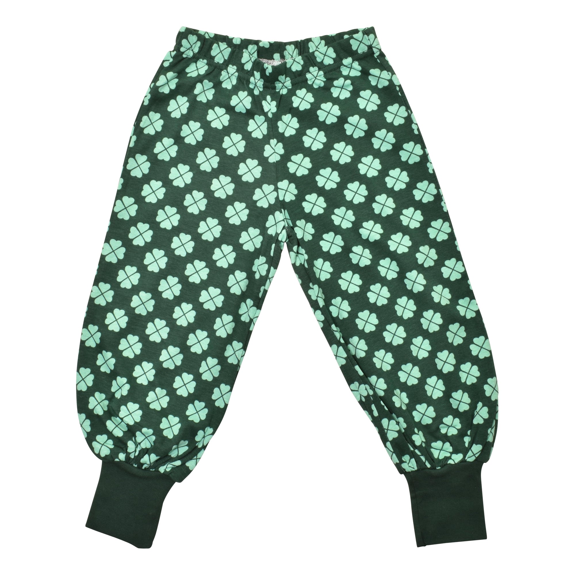 Clover - Green Bistro Baggy Pants - 2 Left Size 6-8 & 12-14 years-Duns Sweden-Modern Rascals