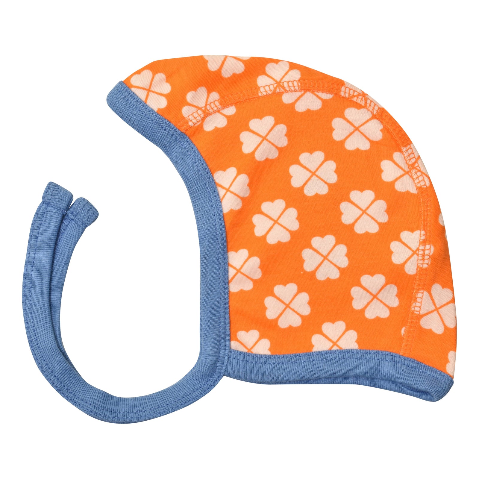 Clover - Orange Baby Hat - 2 Left Size 49cm-Duns Sweden-Modern Rascals