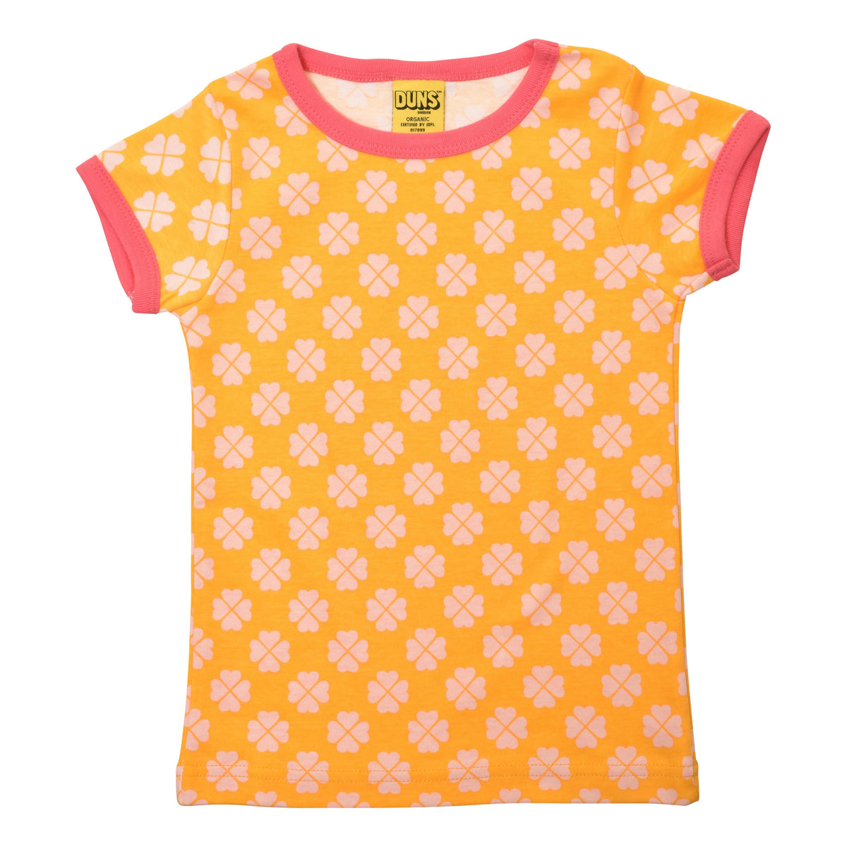 Clover - Radiant Yellow Short Sleeve Shirt-Duns Sweden-Modern Rascals