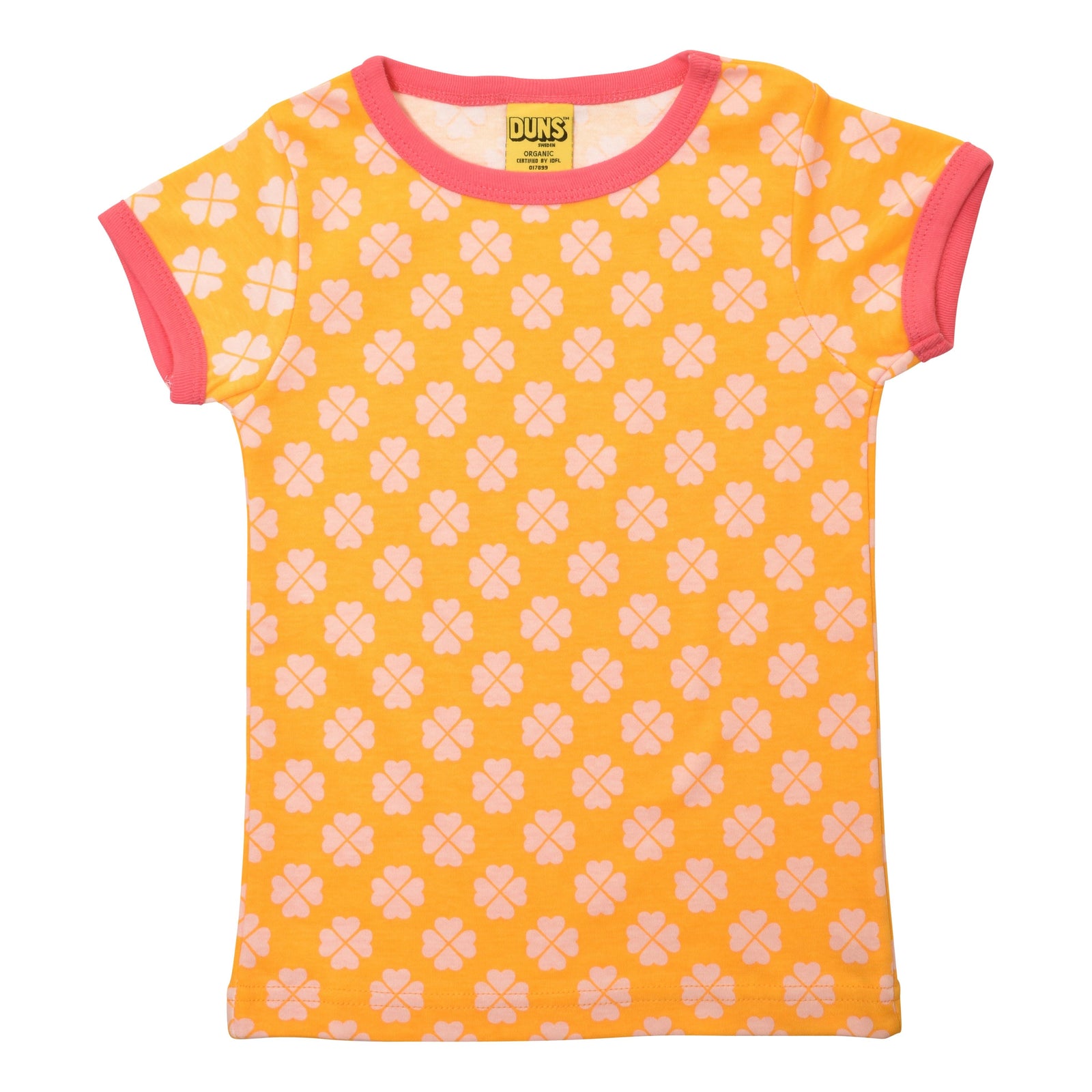 Clover - Radiant Yellow Short Sleeve Shirt-Duns Sweden-Modern Rascals