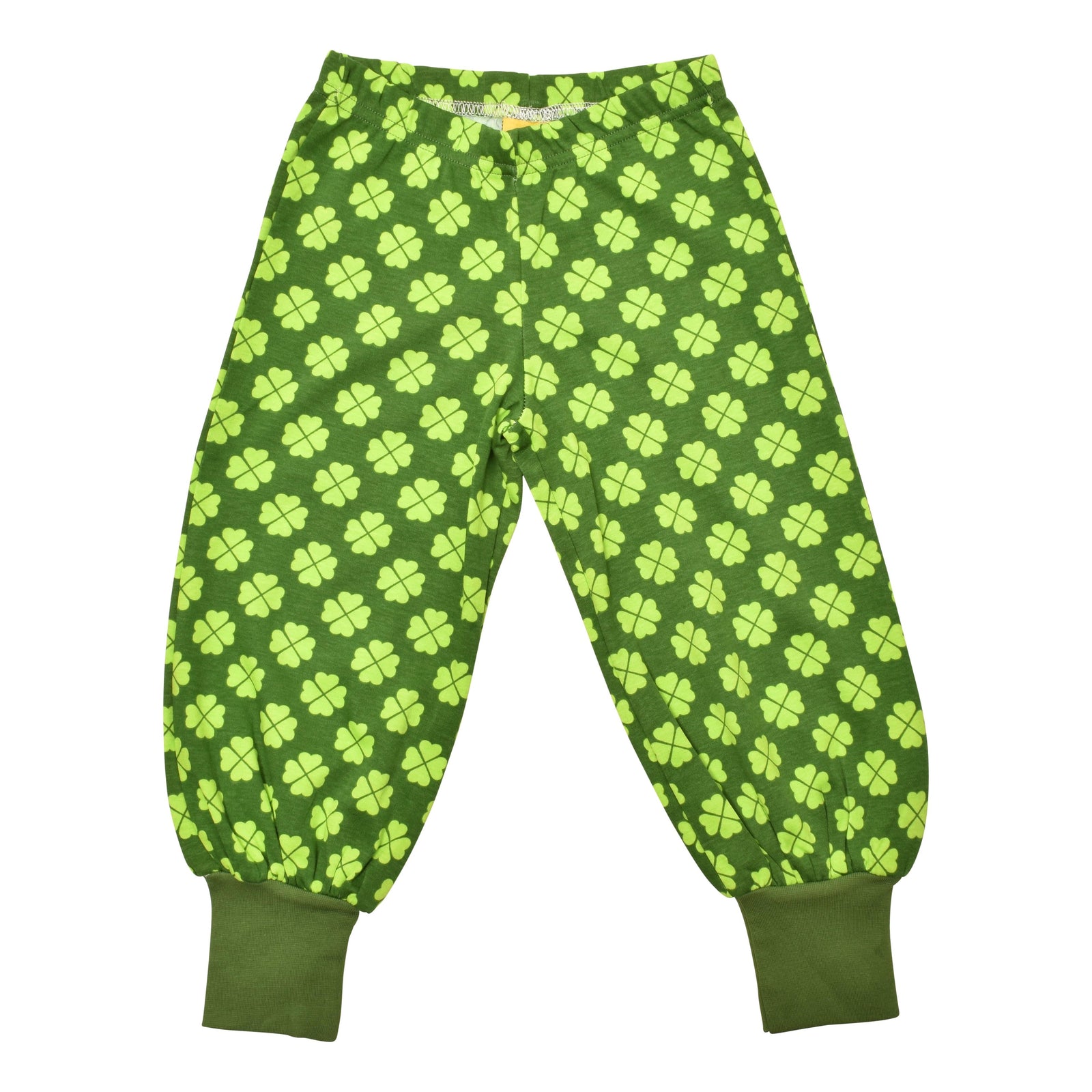 Clover - Treetop Green Baggy Pants - 1 Left Size 4-6 years-Duns Sweden-Modern Rascals