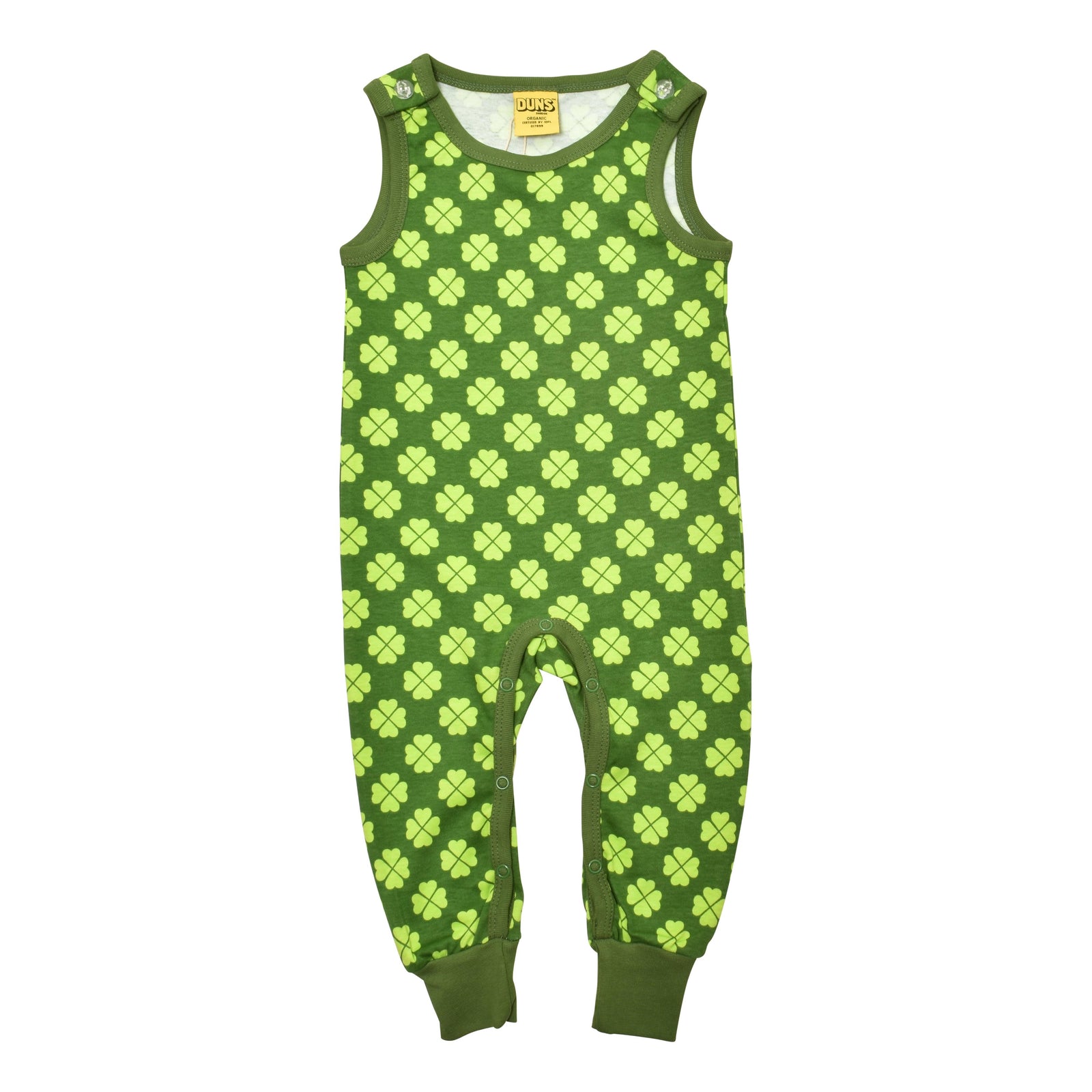 Clover - Treetop Green Dungarees - 2 Left Size 18-24 months-Duns Sweden-Modern Rascals