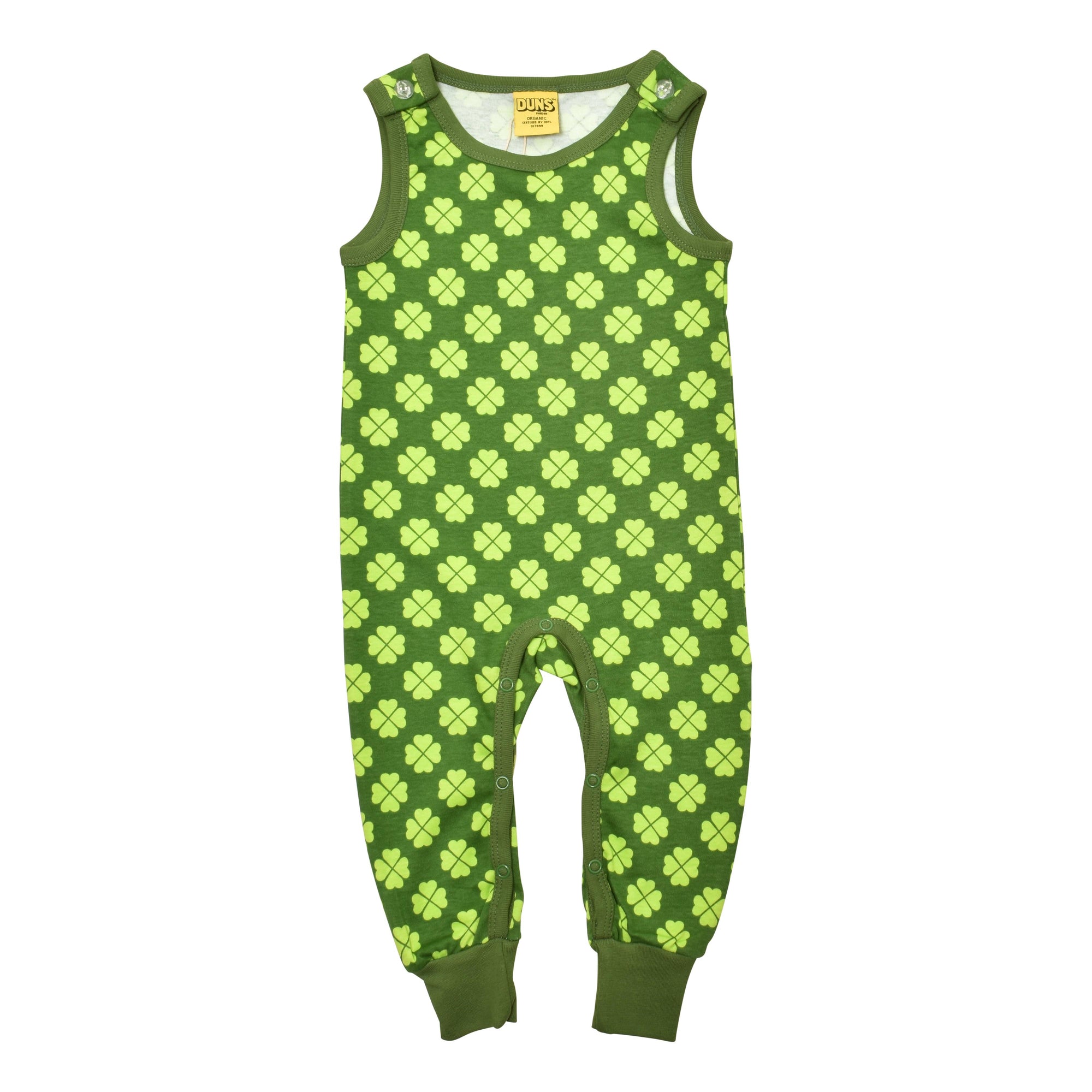 Clover - Treetop Green Dungarees-Duns Sweden-Modern Rascals