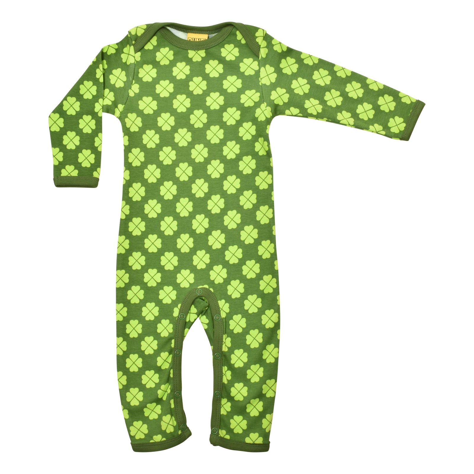 Clover - Treetop Green Long Sleeve Long Legged Suit-Duns Sweden-Modern Rascals