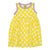 Clover - Yellow Sleeveless Dress With Gathered Skirt-Duns Sweden-Modern Rascals