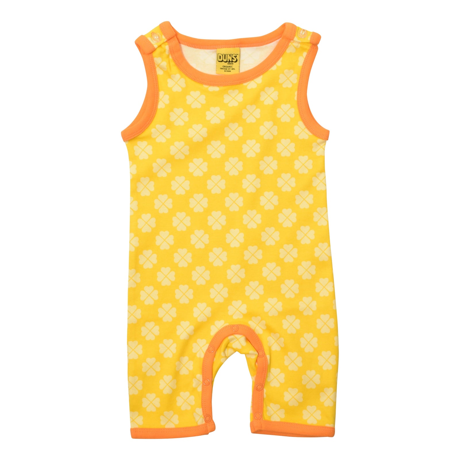 Clover - Yellow Summer Dungarees / Playsuit-Duns Sweden-Modern Rascals