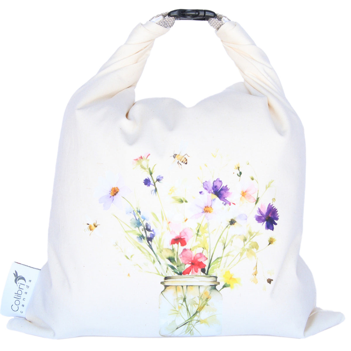 Colibri Reusable Cloth Bread Bag - Flowers-Colibri-Modern Rascals