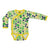 Coltsfoot - Yellow Wrap Style Long Sleeve Onesie - 2 Left Size 1-2 & 4-6 months-Duns Sweden-Modern Rascals