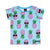 Cool Fruit Short Sleeve Shirt - Aqua - 1 Left Size 10-11 years-Villervalla-Modern Rascals