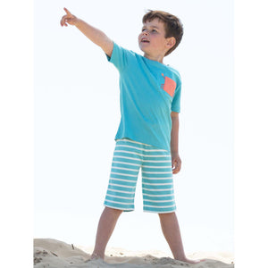 Corfe Shorts - Lagoon Stripe-Kite-Modern Rascals