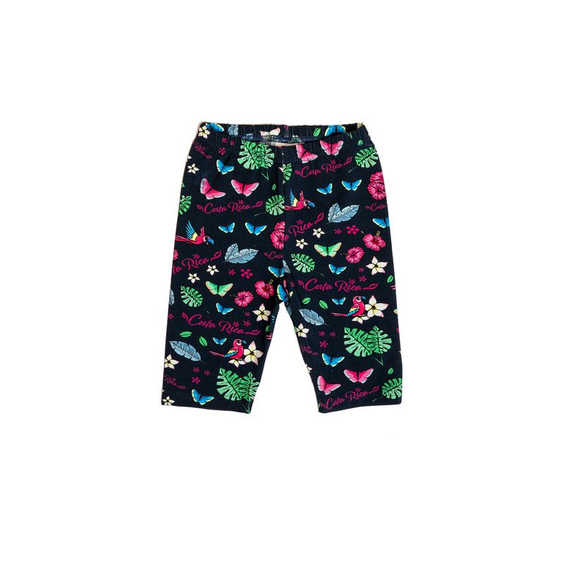 Costa Rica - Navy Biker Shorts - 1 Left Size 4-6 years-Mullido-Modern Rascals