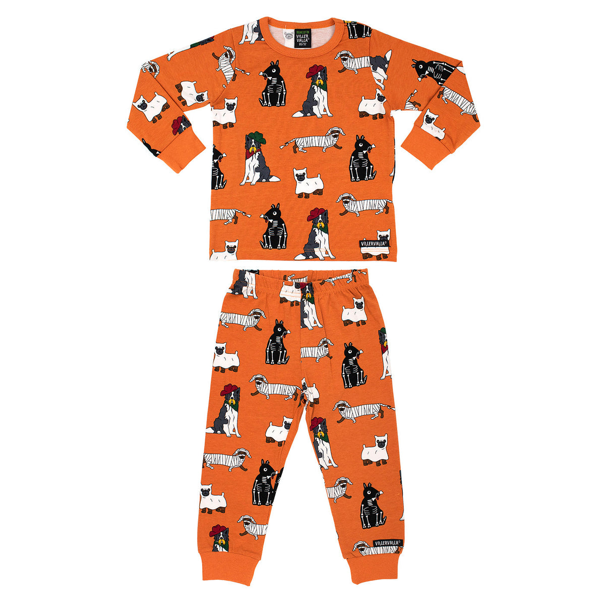 Costume Dogs Long Sleeve Shirt and Pant Set - Ockra - 2 Left Size 8-10 years-Villervalla-Modern Rascals