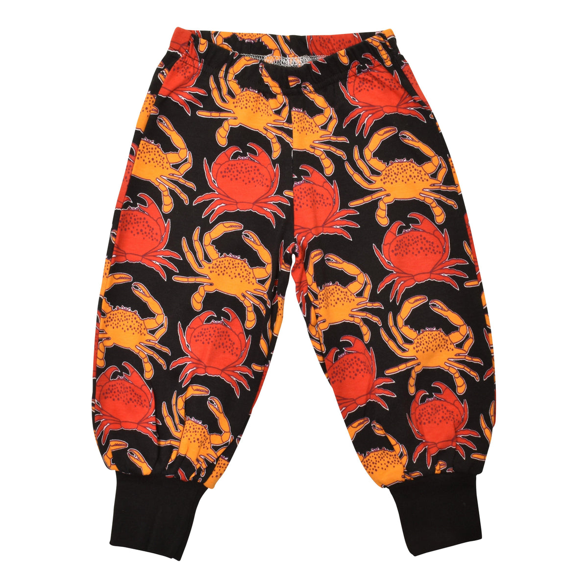 Crab - Black Baggy Pants-Duns Sweden-Modern Rascals