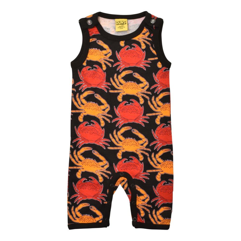 Crab - Black Summer Dungarees / Playsuit-Duns Sweden-Modern Rascals