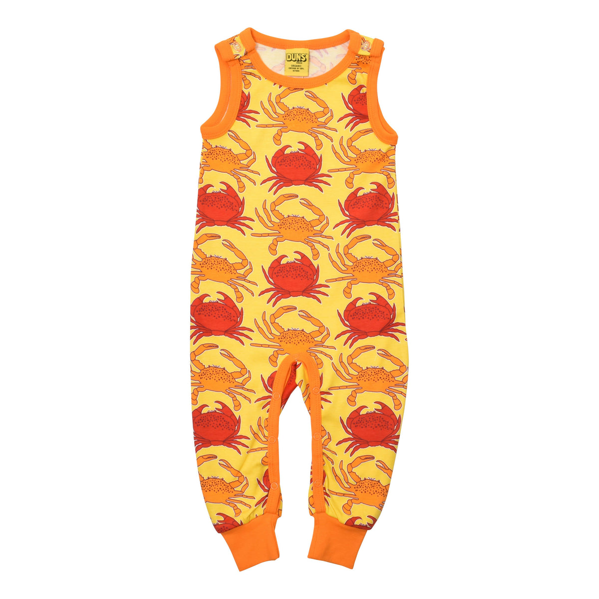 Crab - Vibrant Yellow Dungarees-Duns Sweden-Modern Rascals