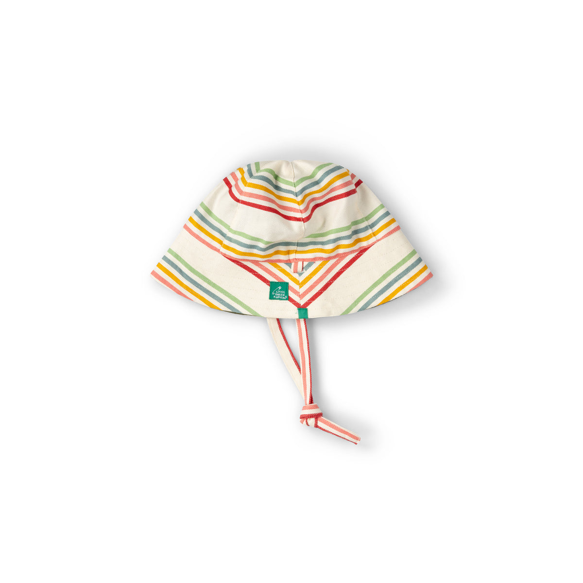 Cream Rainbow Reversible Sunhat-Little Green Radicals-Modern Rascals