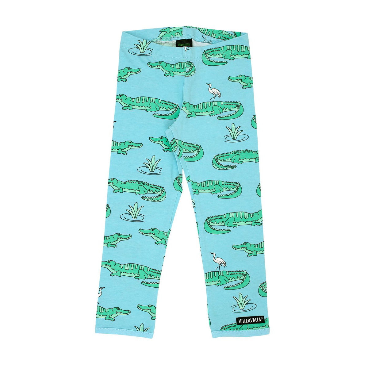 Crocodile Leggings - 1 Left Size 10-11 years-Villervalla-Modern Rascals
