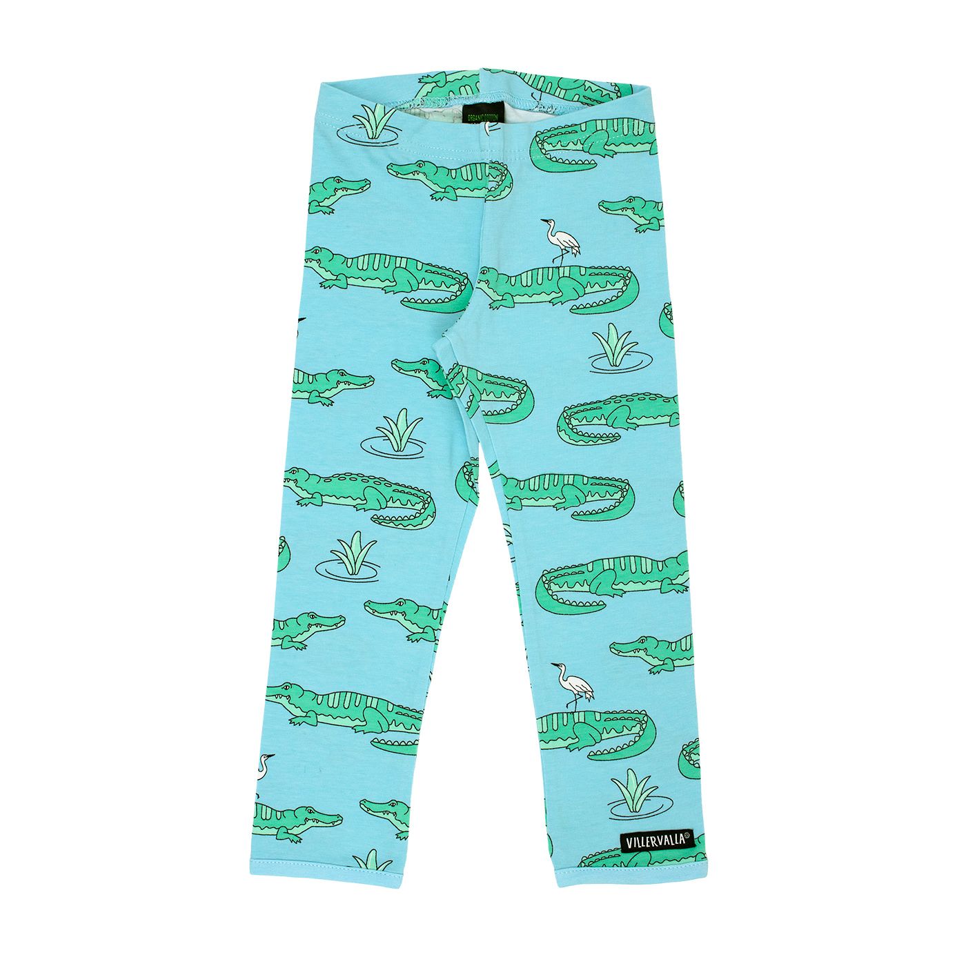 Crocodile Leggings - 1 Left Size 10-11 years-Villervalla-Modern Rascals