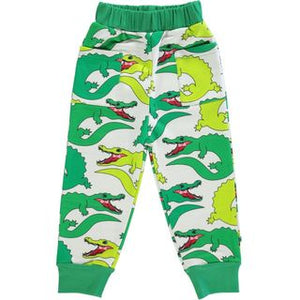 Crocodiles Sweatpants - 2 Left Size 5-6 & 9-10 years-Smafolk-Modern Rascals