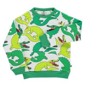 Crocodiles Sweatshirt - 2 Left Size 2-3 & 9-10 years-Smafolk-Modern Rascals