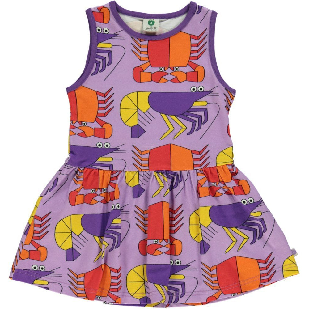 Crustaceans Sleeveless Dress - 1 Left Size 11-12 years-Smafolk-Modern Rascals