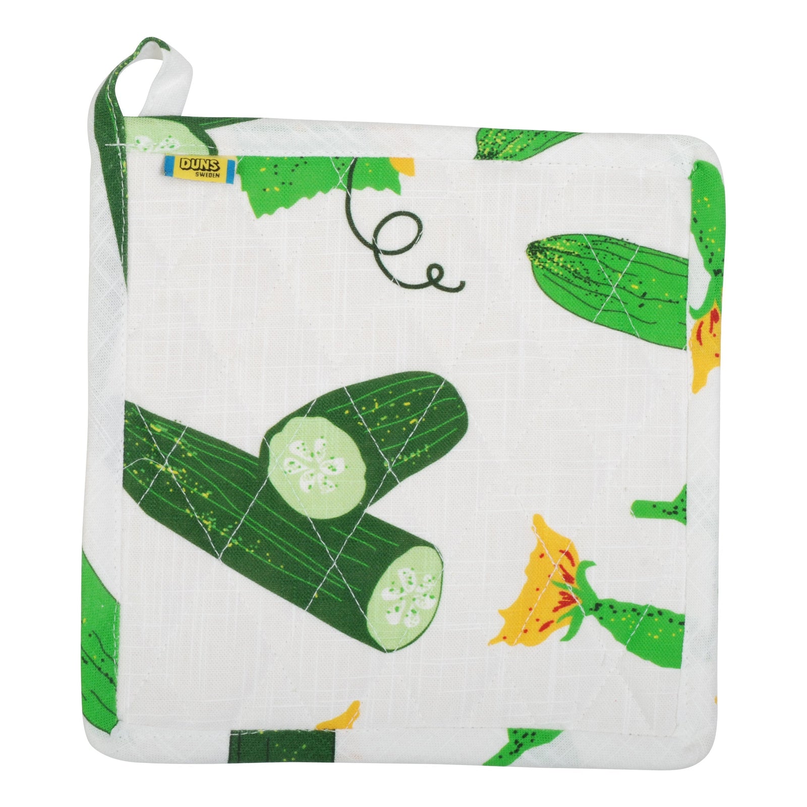 Cucumber Pot Holder (cotton/linen blend)-Duns Sweden-Modern Rascals