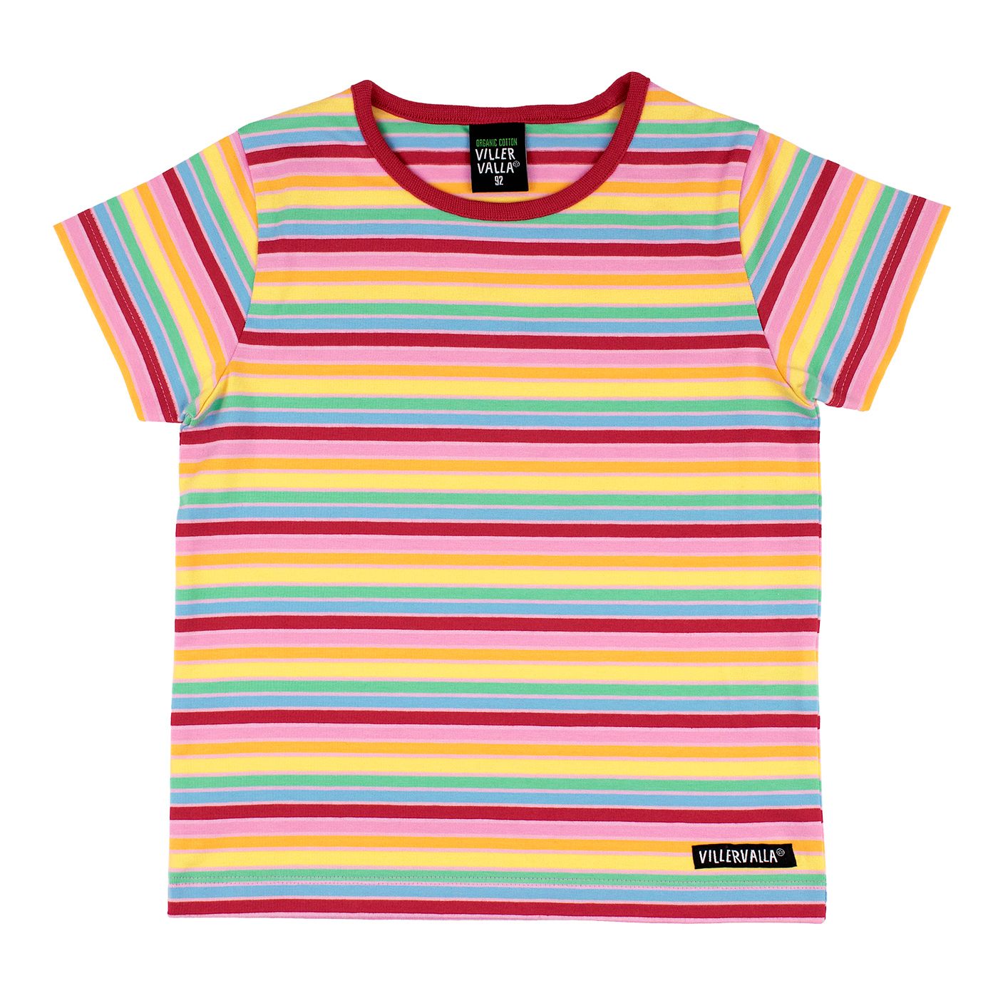 Dahlia Multistripe Short Sleeve Shirt - 1 Left Size 10-11 years-Villervalla-Modern Rascals