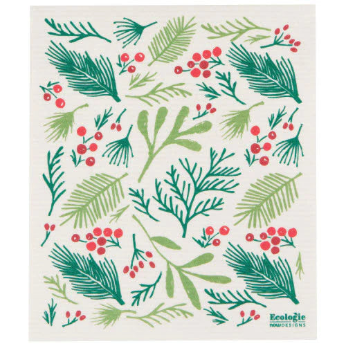 Danica - Bough & Berry Swedish Dish Towel-Warehouse Find-Modern Rascals