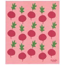 Danica - Radishes Swedish Dish Towel-Warehouse Find-Modern Rascals
