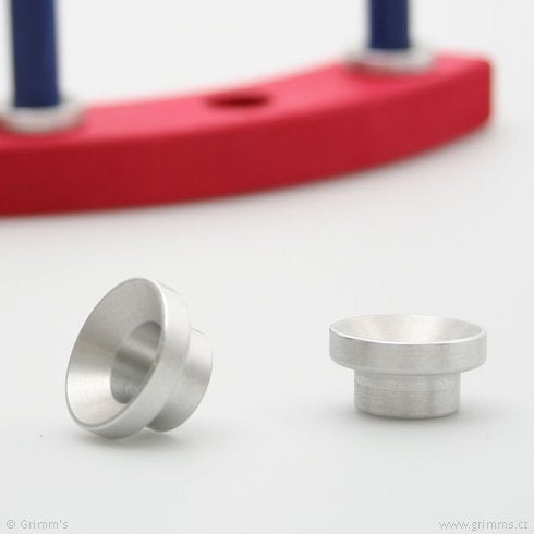 Deco Aluminum Candle Holder (single)-Grimms-Modern Rascals