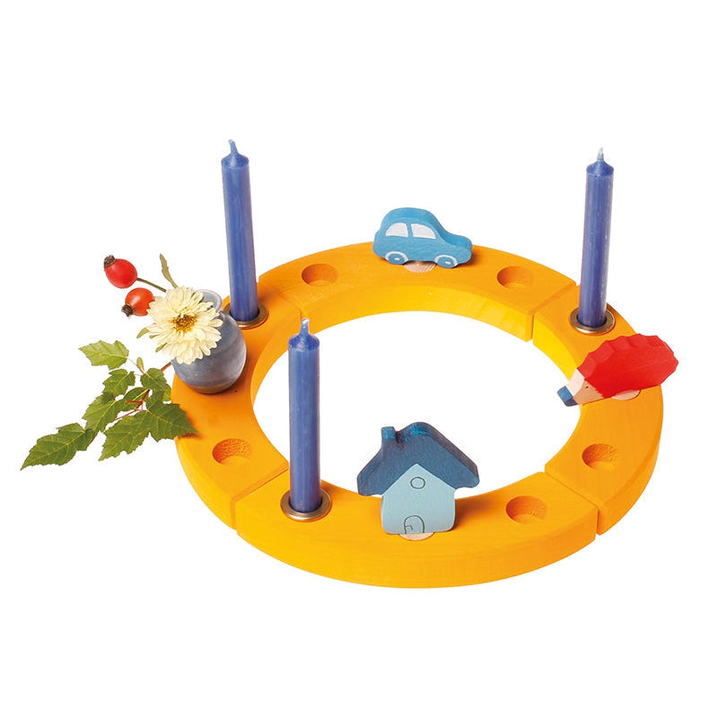 Deco Blue Vase-Grimms-Modern Rascals