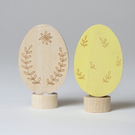 Deco Easter Ornamental Duo - 2 pieces-Grimms-Modern Rascals