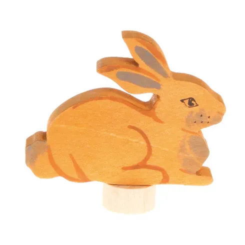 Deco Handpainted Rabbit Sitting, Small-Grimms-Modern Rascals