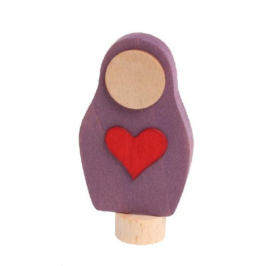 Deco Matryoshka with Heart-Grimms-Modern Rascals