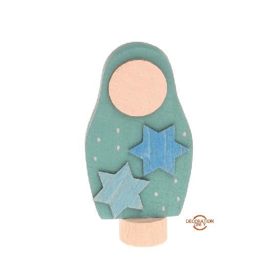 Deco Matryoshka with Stars-Grimms-Modern Rascals