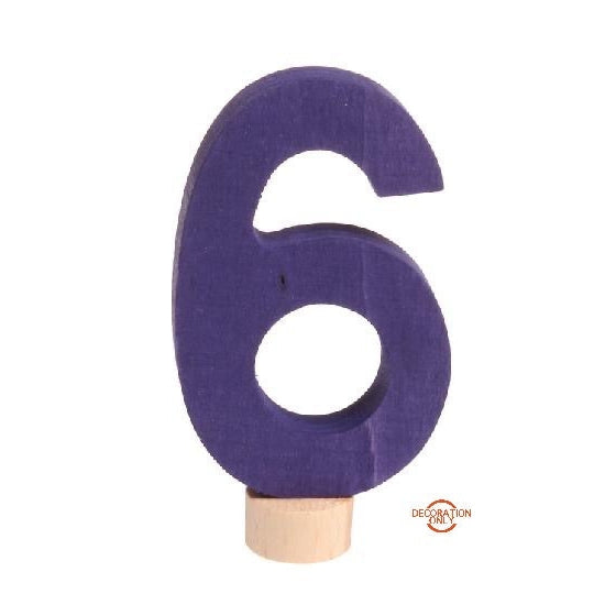 Deco Number 6-Grimms-Modern Rascals