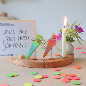 Deco School Cone - Neon Green-Grimms-Modern Rascals