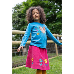 Deep Water / Squirrel Adventure Applique - 2 Left Size 5-6 & 8-9 years-Frugi-Modern Rascals