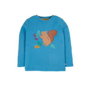 Deep Water / Squirrel Adventure Applique - 2 Left Size 5-6 & 8-9 years-Frugi-Modern Rascals