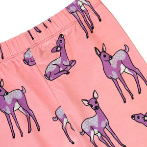 Deer Leggings in Bridal Rose-Smafolk-Modern Rascals