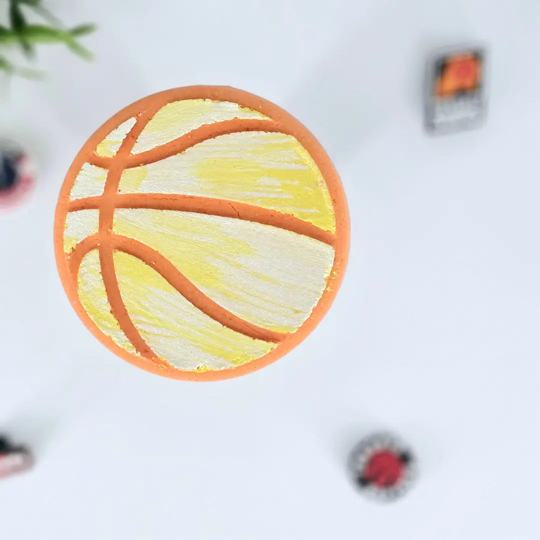Slam Dunk Bath Bomb with Hidden Shoe Charm