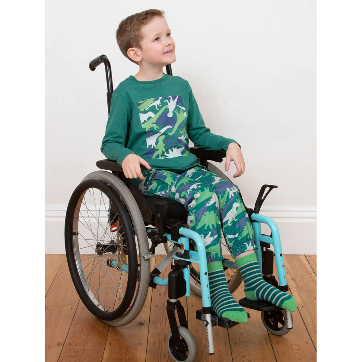 Dino Camo Long Sleeve Shirt - 2 Left Size 5-6 & 7-8 years-Kite-Modern Rascals
