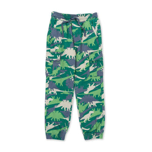 Dino Camo Utility Cargo Pull On Pants - 2 Left Size 6-7 & 9-11 years-Kite-Modern Rascals