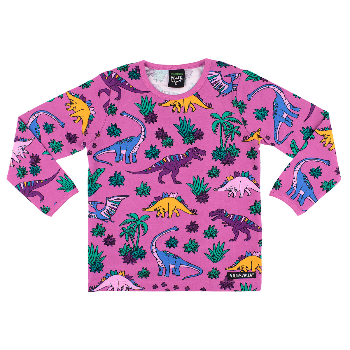 Dino Long Sleeve Shirt in Magnolia-Villervalla-Modern Rascals