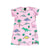 Dino Short Sleeve Dress - Light Bloom - 2 Left Size 8-10 & 10-12 years-Villervalla-Modern Rascals